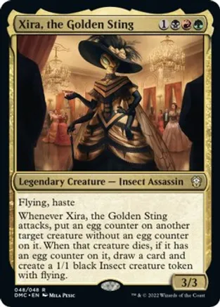 Xira, the Golden Sting (Foil) - Commander : Dominaria United